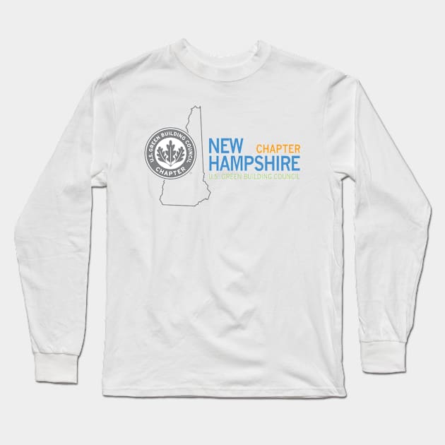 USGBC NH Logo - Light Long Sleeve T-Shirt by usgbcnh@gmail.com